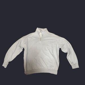 Brandy Melville Womens Light Blue Zip-Up Quarter Zip